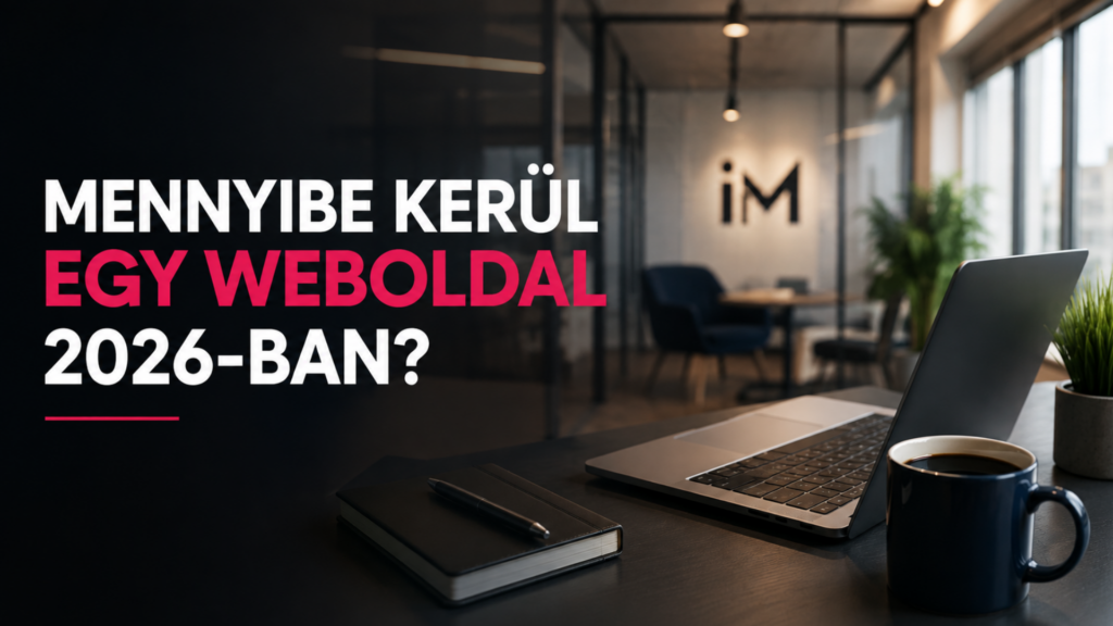 Mennyibe kerül egy weboldal 2026-ban?